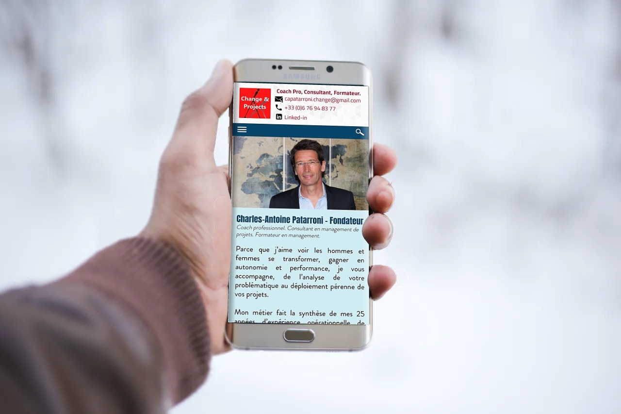 Site Change & Projects mobile